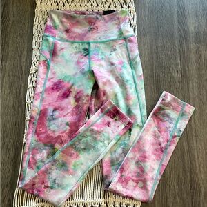 NEW! Adidas x Zoe Saldana tie dye high rise leggings